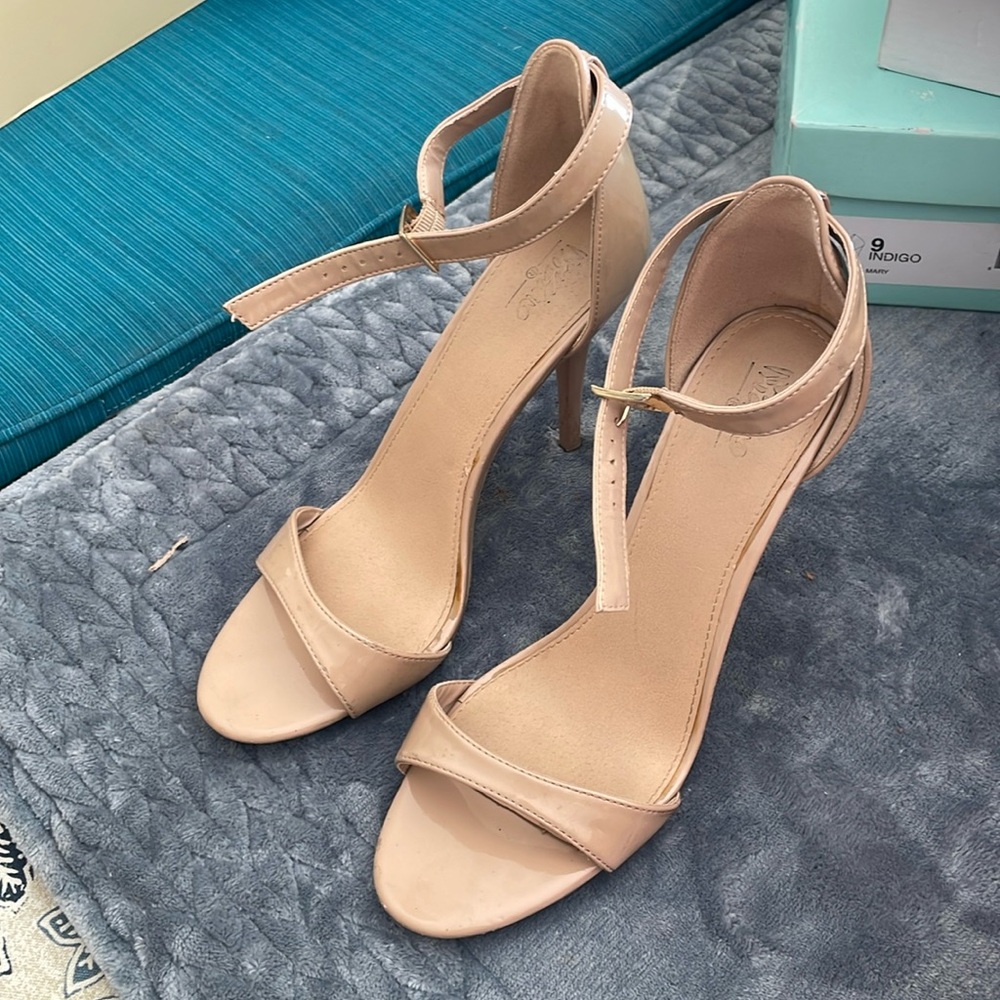 Massimo tan 4” heels